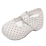 Boogzel Apparel Dollcore Polka Dot Mary Jane Platforms, view 2