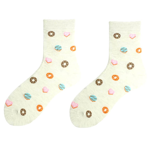 Boogzel Apparel Donut Print Socks