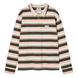 Boogzel Apparel Dorm Room Diaries Stripe Rugby Polo, view 2