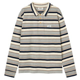 Boogzel Apparel Dorm Room Diaries Stripe Rugby Polo, view 3