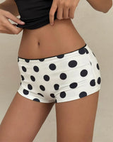 Boogzel Apparel Dot Me Baby Micro Shorts, view 2