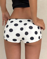 Boogzel Apparel Dot Me Baby Micro Shorts, view 3