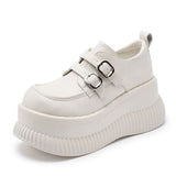 Boogzel Apparel Double Buckle Space Platform Shoes, view 2