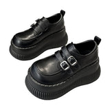 Boogzel Apparel Double Buckle Space Platform Shoes, view 5