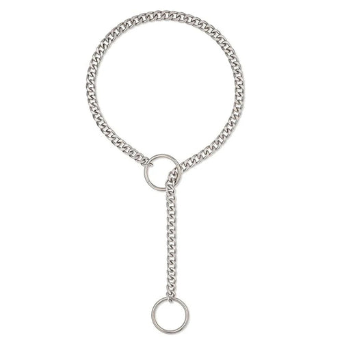 Boogzel Apparel Double Ring Drop Chain Necklace