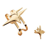 Boogzel Apparel Double Star Ring & Bracelet Set, view 4