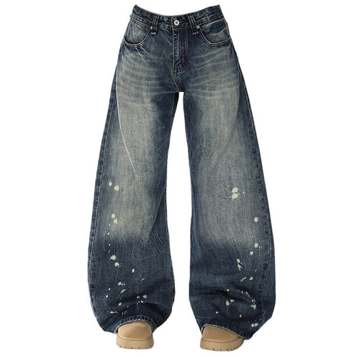 Boogzel Apparel Downtown Girl Distressed Baggy Jeans