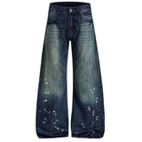 Boogzel Apparel Downtown Girl Distressed Baggy Jeans, view 6
