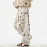 Boogzel Apparel Downtown Girl Graffiti Denim Pants, view 3