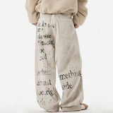Boogzel Apparel Downtown Girl Graffiti Denim Pants, view 4