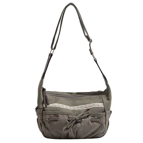 Boogzel Apparel Downtown Lace Detail Shoulder Bag