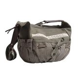 Boogzel Apparel Downtown Lace Detail Shoulder Bag, view 4