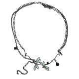 Boogzel Apparel Dragonfly Choker Necklace, view 2