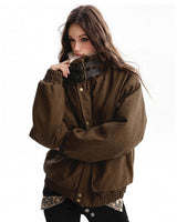 Boogzel Apparel Drama Alert Faux Fur Aviator Jacket, view 3