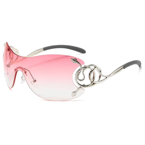 Boogzel Apparel Drama Queen Shield Sunglasses