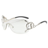 Boogzel Apparel Drama Queen Shield Sunglasses, view 2