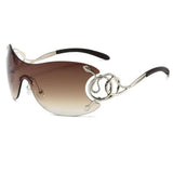 Boogzel Apparel Drama Queen Shield Sunglasses, view 3