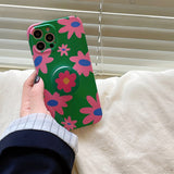 Boogzel Apparel Dreams Of Daisies iPhone Case, view 4