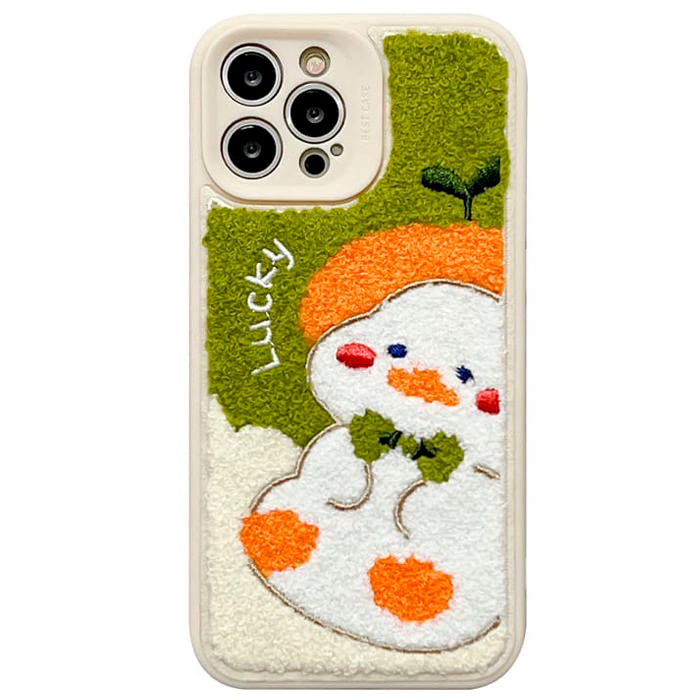 Boogzel Apparel Duck Embroidery iPhone Case
