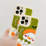Boogzel Apparel Duck Embroidery iPhone Case, view 3