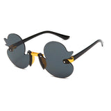 Boogzel Apparel Duck Oversized Sunglasses, view 5