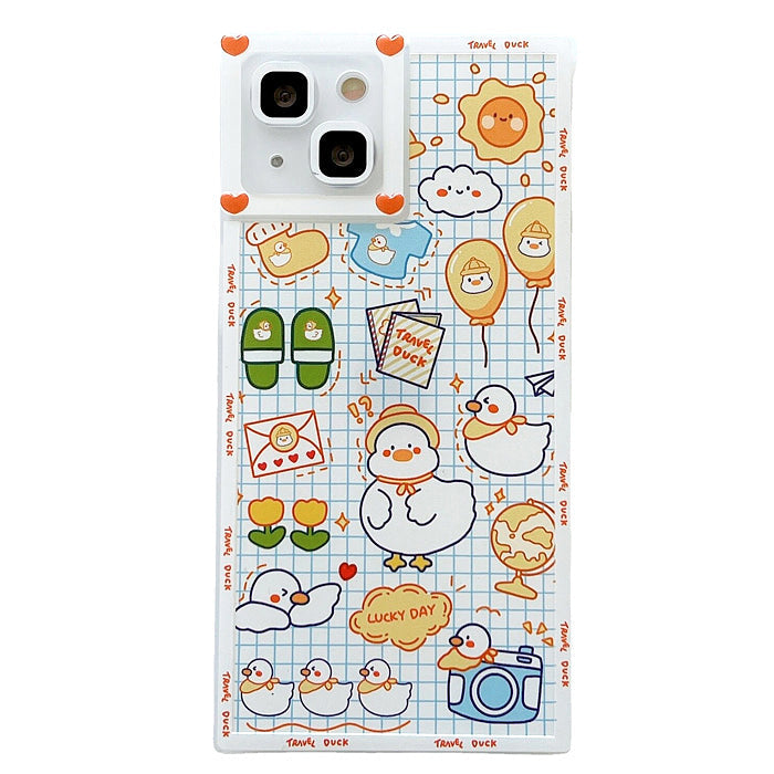 Boogzel Apparel Duck Square iPhone Case