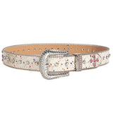Boogzel Apparel Early 2000s Rhinestone Buckle Belt, view 2