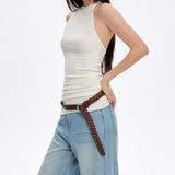 Boogzel Apparel Easy Outfit Braided Waist Belt, view 4