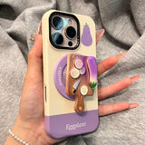 Boogzel Apparel Eggplant iPhone Case, view 2