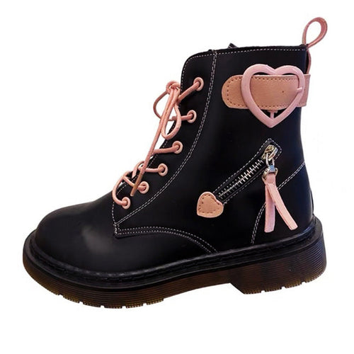 Boogzel Apparel Emo Aesthetic Boots