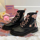 Boogzel Apparel Emo Aesthetic Boots, view 2