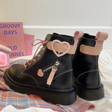 Boogzel Apparel Emo Aesthetic Boots, view 3