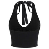 Boogzel Apparel Emo Aesthetic Halter Top, view 2