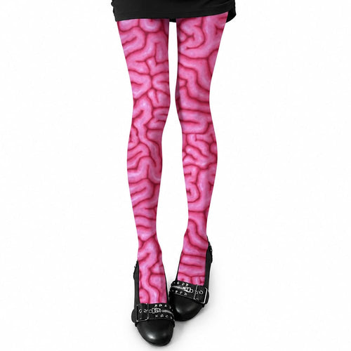 Boogzel Apparel Emo Girl Aesthetic Skull Tights