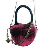 Boogzel Apparel Emo Phase Heart-Shaped Bag, view 3