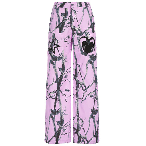 Boogzel Apparel Emo Phase Wide-Leg Trousers