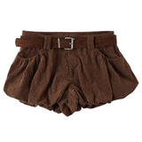 Boogzel Apparel Espresso Days Corduroy Skirt, view 5