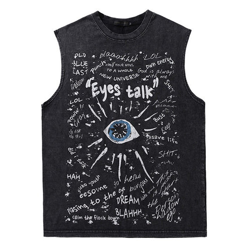 Boogzel Apparel Eyes Talk Graphic Tee