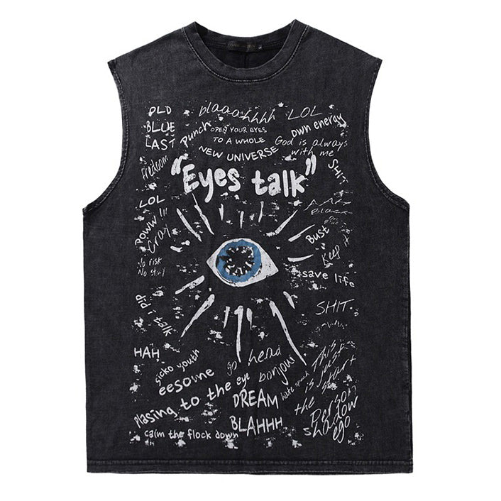 Boogzel Apparel Eyes Talk Graphic Tee