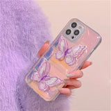 Boogzel Apparel Fairy Butterfly Laser iPhone Case, view 4