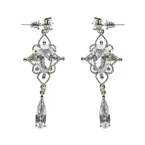 Boogzel Apparel Fairy Crystal Drop Earrings