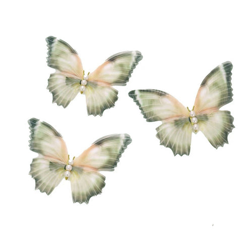 Boogzel Apparel Fairy Garden Butterfly Hair Clips