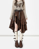 Boogzel Apparel Fairy Grunge Asymmetrical Skirt, view 3