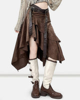 Boogzel Apparel Fairy Grunge Asymmetrical Skirt, view 4