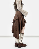 Boogzel Apparel Fairy Grunge Asymmetrical Skirt, view 5