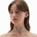 Boogzel Apparel Fairy Grunge Butterfly Ear Cuff, view 2