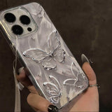 Boogzel Apparel Fairy Grunge Butterfly iPhone Case, view 3