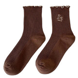Boogzel Apparel Fairy Grunge Flower Socks, view 5