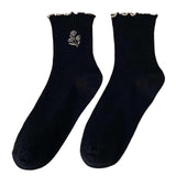 Boogzel Apparel Fairy Grunge Flower Socks, view 6