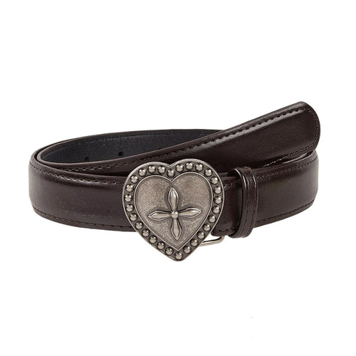 Boogzel Apparel Fairy Grunge Heart Buckle Belt